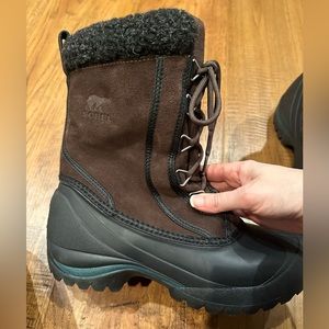 FREE SHIP! Sorel Leather Waterproof Snow Boots
